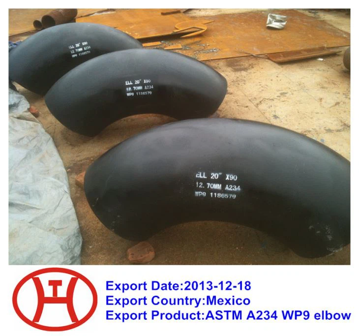 ASTM A 234 WP 9 küünarnukk