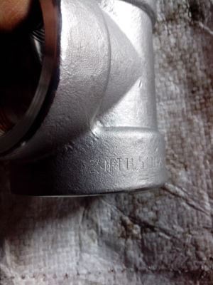 A 182  F44 254SMO UNS S31254 1. 4547  Sepistatud pistikupesa keermestatud pistikupesa nippelpooli liitmik