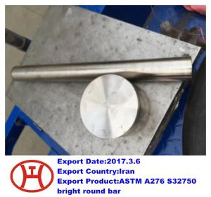 ASTM A276 S32750 ümmargune baar