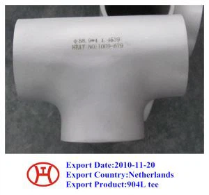 ASTM B 366  WP 904 L Tee